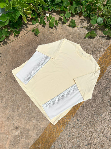 snakeskin double layer: desert sand