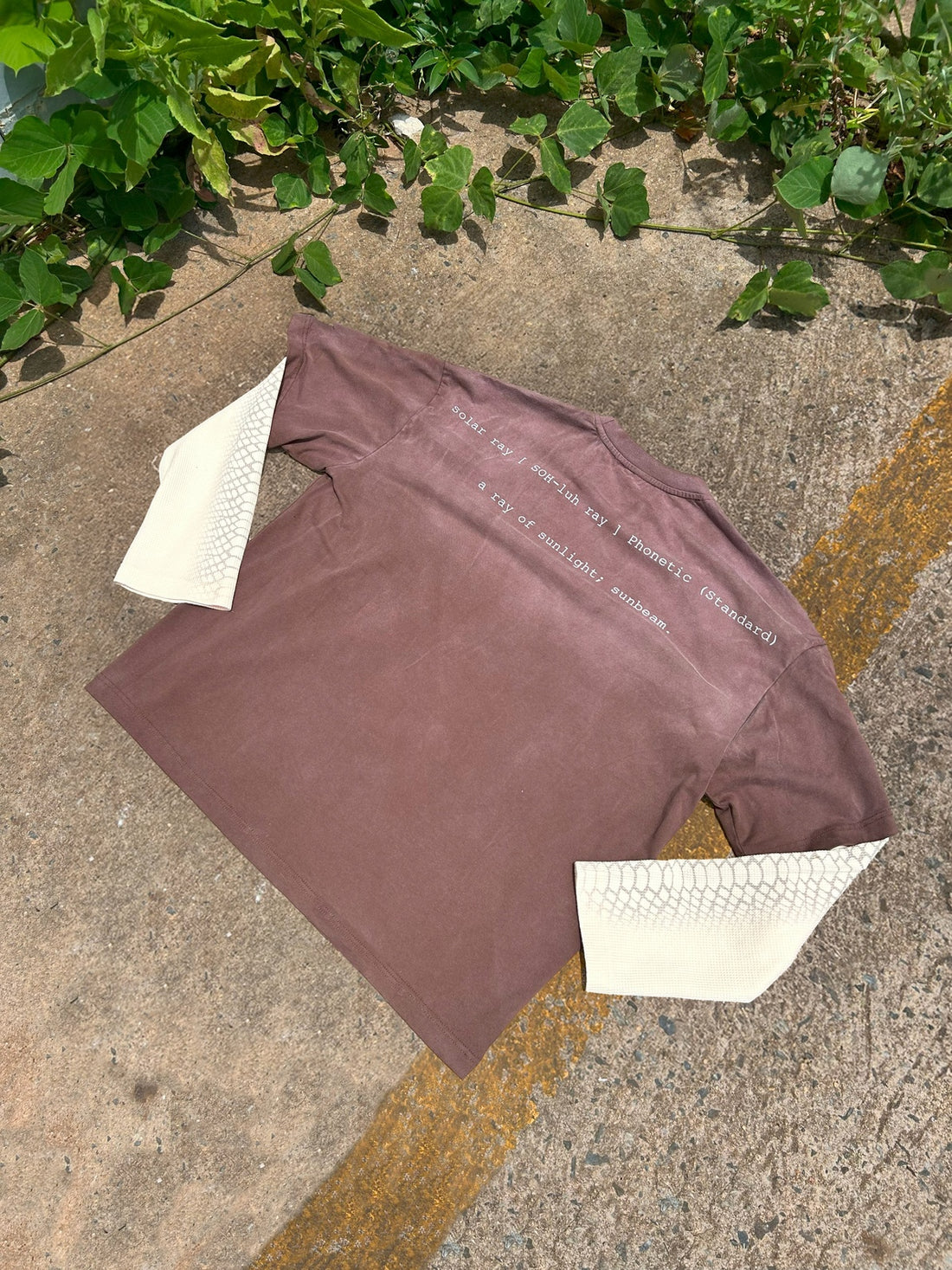 snakeskin double layer: umber brown