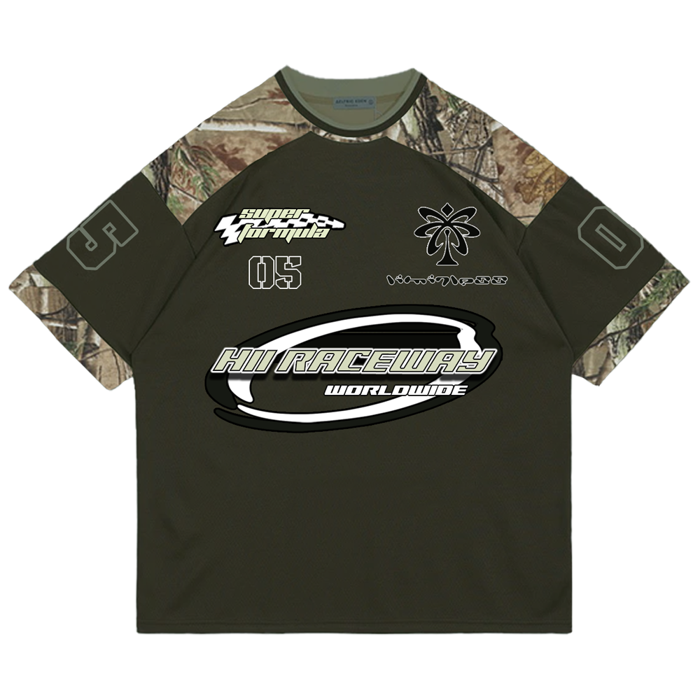 racing tee: green